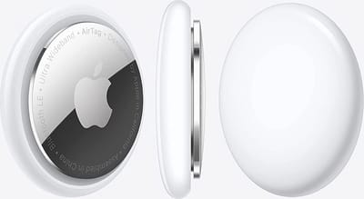 Xccess TPU Airtag Keychain Transparent - Black