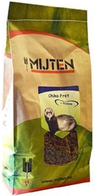 Chiko Fret - Frettenvoer Volledig - Complete Voeding Fretten - Koudgeperst Natuurlijk - Premium Kwaliteit - 2.5kg