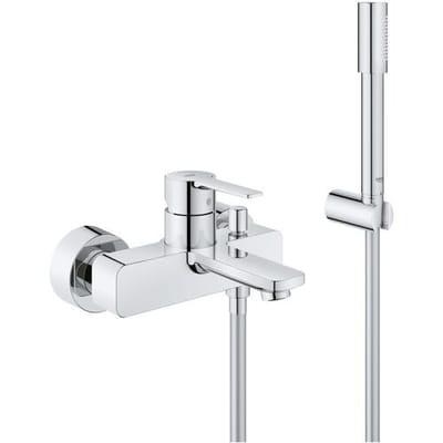 GROHE Linaere New Badmengkraan - Met doucheset - 15 cm hartafstand - Chroom