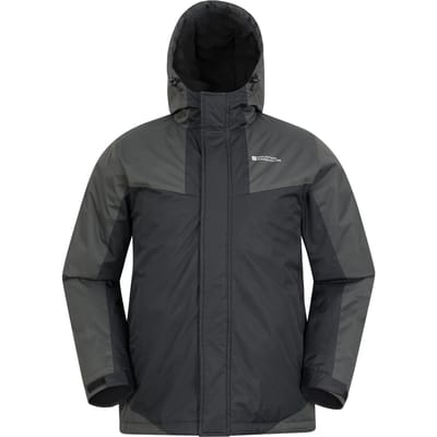 Mountain Warehouse Heren Dusk III Ski jas (Zwart/Grijs)