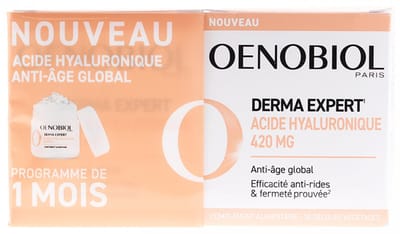 Oenobiol Derma Expert Hyaluronzuur 420 mg Set van 2 x 30 Capsules