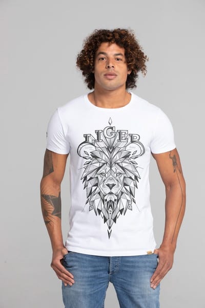 LIGER - Limited Edition van 360 stuks - Lucky Dubz - LIGER - Origami - T-Shirt - Maat S
