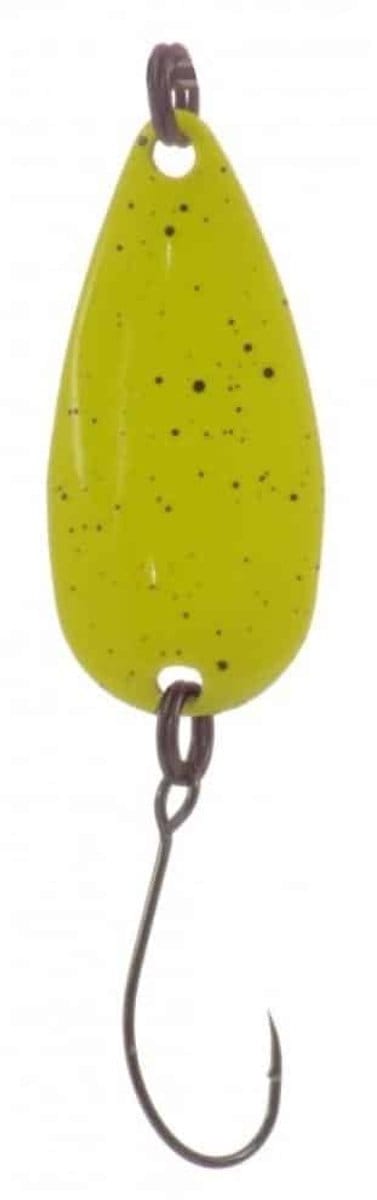 Predox Spoon Teaser 2GR/H6 – Ultralichte forellepel met dubbele kleur en micro barb haak Dark Blue/Orange