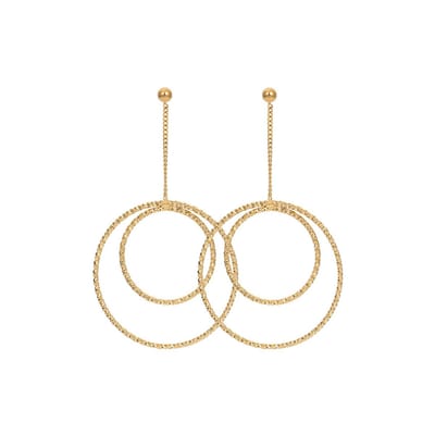 iXXXi Jewelry-Zen-Goudkleurig-Dames Oorbellen