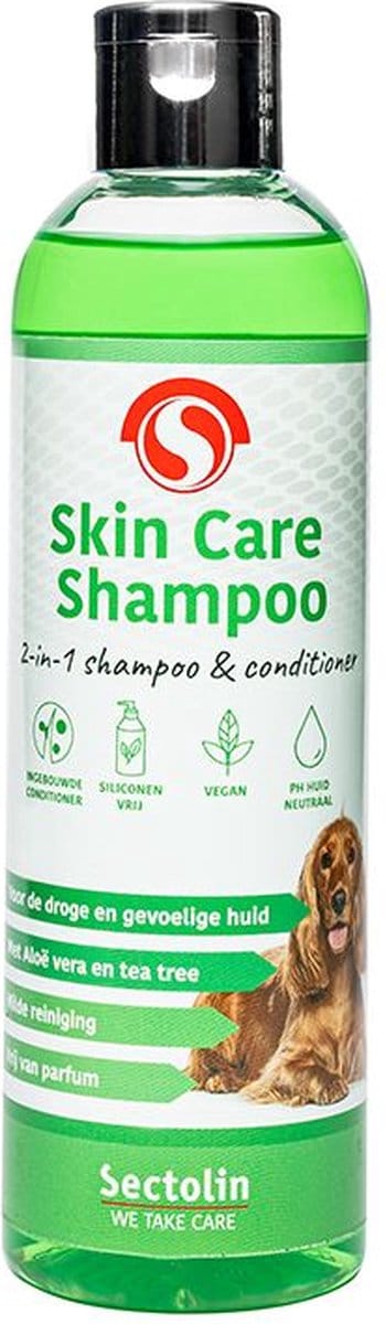 Sectolin Honden Shampoo & Conditioner - Gevoelige Huid - Skincare - Parfumvrij - 250ml
