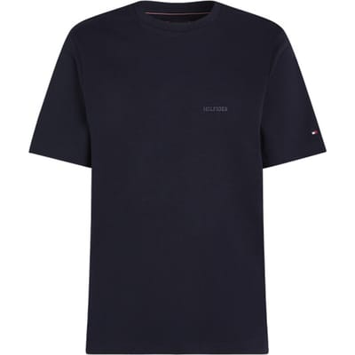 Tommy Hilfiger Soft Touch Light Interlock Tee Navy Blue Taglia: S | Magliette basic Outlet | Uomo | Blu