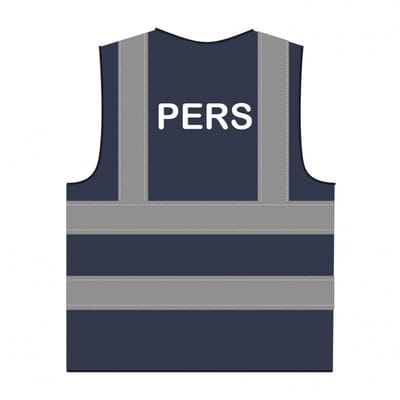 Pers hesje RWS marineblauw