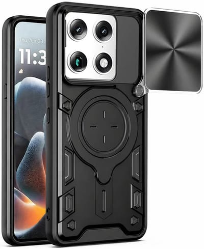 Hoesje geschikt voor Motorola Signature - Techsuit CamGuard Pro Back Cover - Zwart