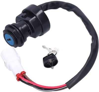 Dailygoods - Ignition Lock - Sleutel voor Yamaha Banshee 350 - Verhoogt veiligheid - Geschikt voor 1995-2001 - Betrouwbaar slot - Eenvoudige installat...