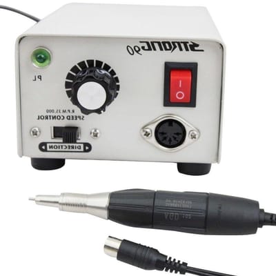 Micro Motor - Polijstmachine Lab - Precisie Werk - 35.000 RPM - 2.35 mm - Grijs