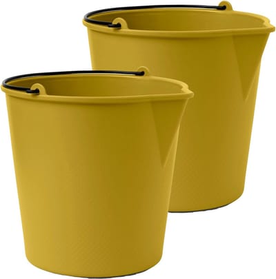Xala - Drop Emmer 13L - Kerriegeel – 2 Stuks