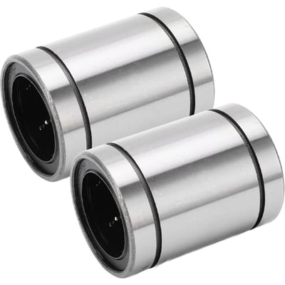 2 Pièces Roulement à Billes à Mouvement Linéaire Faible Friction Haute Précision Roulement à Billes Cylindrique Linéaire pour 3D
