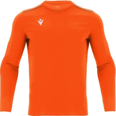 Macron Rigel Hero Voetbalshirt Lange Mouw Kinderen - Oranje | Maat: 128