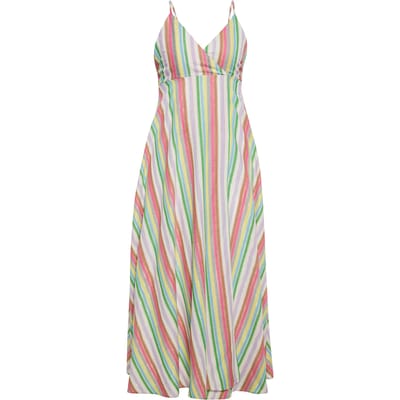 IZIA Jurk Dames Roze Veelkleurig