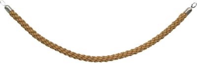Securit® Classic verchroomd gevlochten touw in brons
