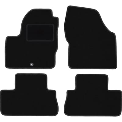 Zwarte veloursmatten voor: Land Rover Freelander II SUV (2006-2014)