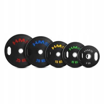 HMS Olympische Halterschijf Set - 2 x 20 kg - Blauw
