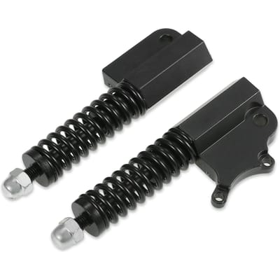 Elektrische scooter schokdemper ophanging elektrische scooter demping gat wiel veer rebound zwart