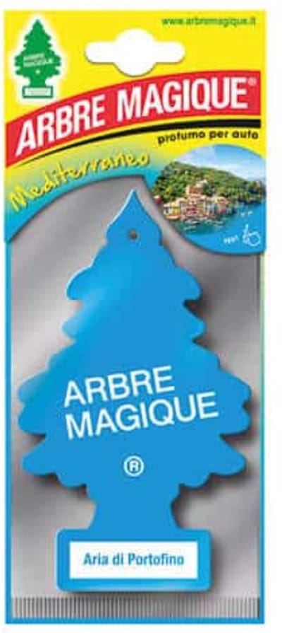 Lucht van Portofino Arbre Magique Geurboom luchtverfrisser voor in de auto Aria di Portofino – Car Parfum – Geurboompje – Geurbooster – Wonderboom – Geurverfrisser – Nieuwe Auto – Autogeur – Autoparfum – Geurblad