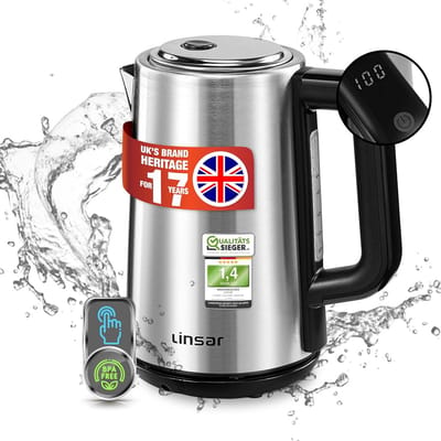 RVS Waterkoker met Variabele Temperatuur en Warmhoudfunctie - 1.7L