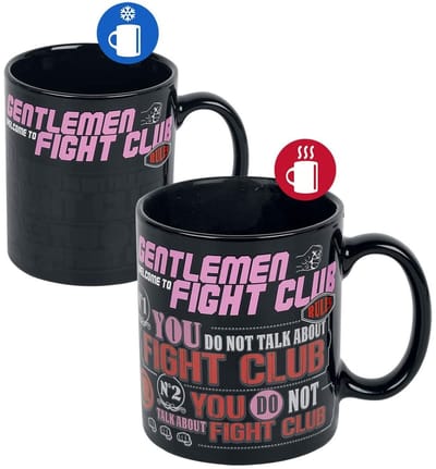 Fight Club - Thermische Mok Fight Club Regels