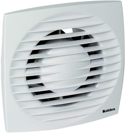 Gevelrooster - Ventilatie rooster - Ventilatie huis - Laag geluidsniveau - 100 mm - Wit
