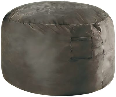 Grote 4-in-1 Omvormbare Zitzak & Loungebed - Met Traagschuim Vulling en Wasbare Hoes - Zacht Flanel - 112x112 cm