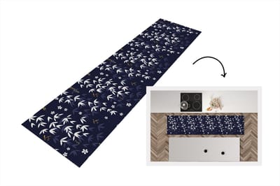 Keukenloper 200x50 cm - Keukenmat vinyl Sakura - Bloesem - Patroon - Japan - Keukenmatten loper - Keuken vloerkleed tapijt