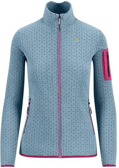 Karpos Mesdi´ Fleece Met Volledige Rits Blauw,Grijs L Vrouw