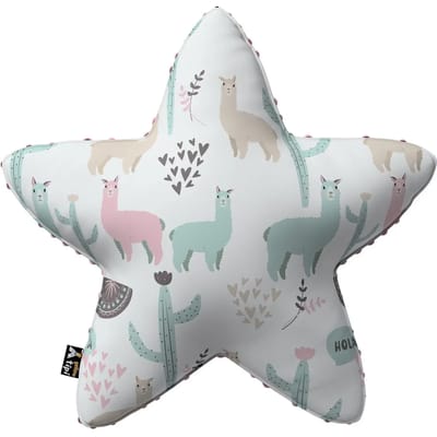 Kussen met minky Yellow Tipi Lucky Star Magic Collection