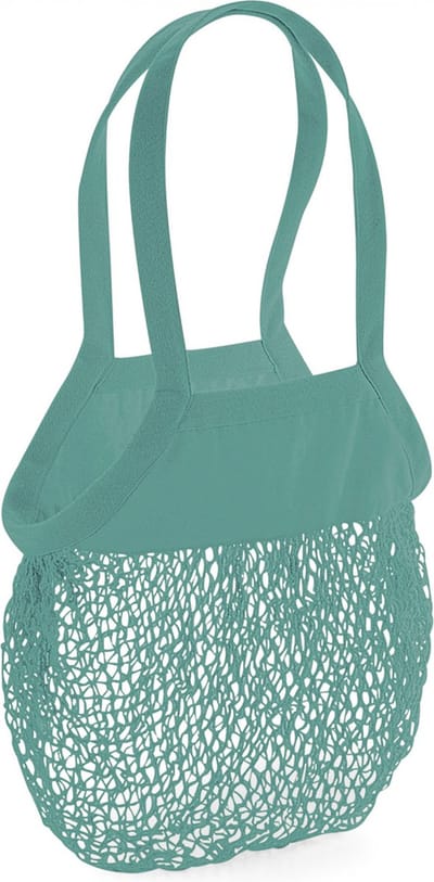Organic Cotton Mesh Grocery Bag (Groen)