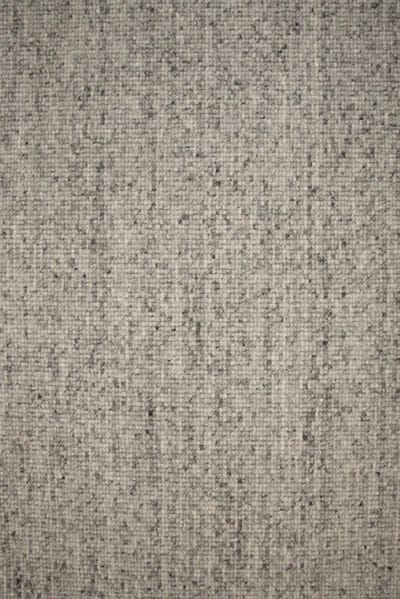 DÉJA Living Vloerkleed 200x240cm - Laagpolig Stone Grijs Wol - Bela