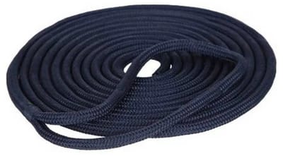Plastimo Set Met Gesplitst Oog Gevlochten Aanmeerlijn 15 M Blauw 24 mm