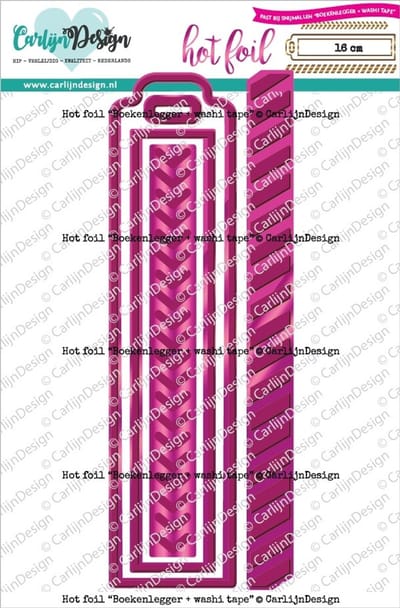 Hot foil Boekenlegger