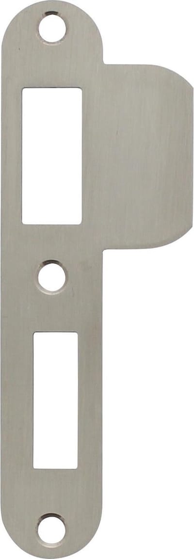 Intersteel Sluitplaat voor veiligheidsslot SKG* profielcilindergat 55 mm DIN links rvs