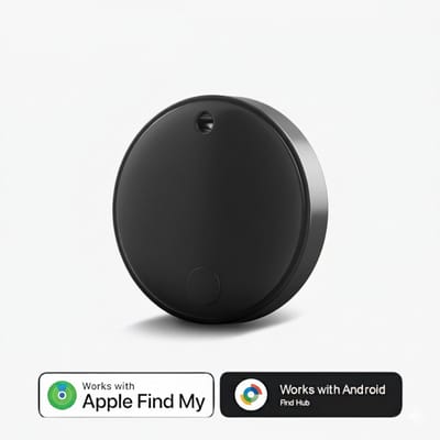 GPS Tracker - Werkt met Apple Find My & Android Find My Device - Locatie Tracker - Waterbestendig - Vervangbare batterij