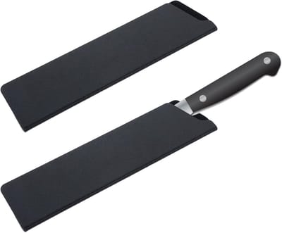 Set van 2 Beschermhoezen voor Koksmes, 22 x 5.5 cm, ABS Mesbescherming met Viltvoering, Ideaal voor Koken en Keukenaccessoires