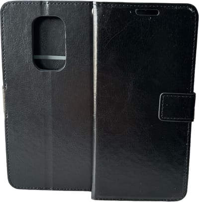 Bookcase Geschikt voor: Motorola Moto G9 Play & E7 Plus - Bookcase Zwart - portemonnee hoesje