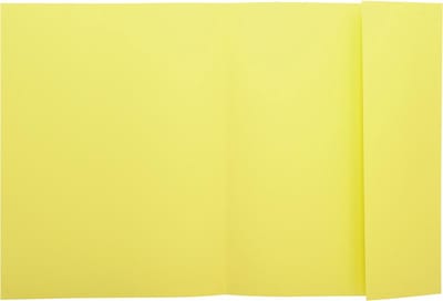 Exacompta 5x SUPER 160 Pak van 100 mappen met 1 klep - 24x32cm - - Kanariegeel - 348005E