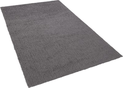DEMRE - Shaggy vloerkleed - Donkergrijs - 200 x 300 cm - Polyester