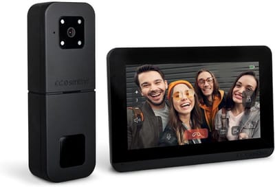 Draadloze Videofoon met 350m Bereik, 7" Touchscreen en Kleuren Nachtzicht – Deur- en Poortbediening