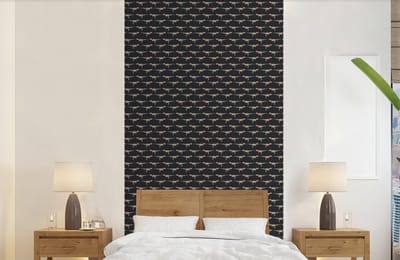 Behang - Fotobehang Jongens - Patroon - Dinosaurussen - Breedte 120 cm x hoogte 240 cm