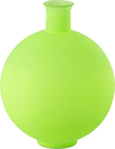 J-Line vaas Bal - glas - groen - large - Ø 34 cm