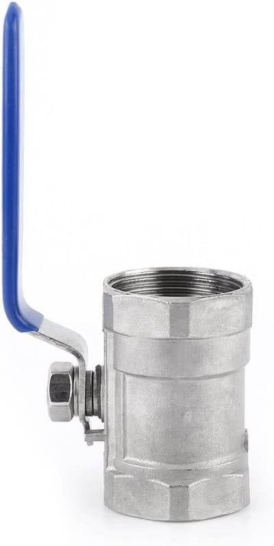 Mini Kogelkraan Binnendraad 1/2 inch van Roestvrij Staal