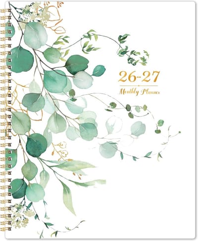 2025-2026 Maandplanner met 24 maandelijkse tabbladen en achterzak - Perfect voor organisatie