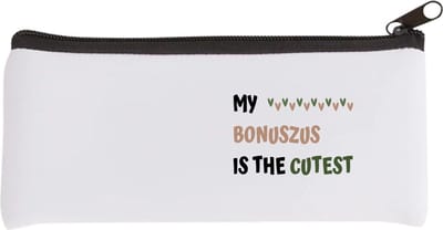Akyol - my bonuszus is the cutest Etui - Zus - schattige bonuszus - verjaardagscadeau - verjaardag - cadeau - cadeautje voor zus - zus artikelen - kado - geschenk - gift - 20 bij 9 cm