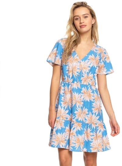 Roxy Bikini Party Jurk Blauw S Vrouw