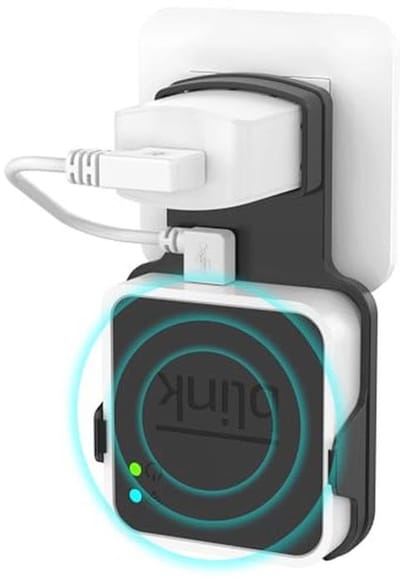 Stekkerhouder voor Blink Sync Module 2 - Houder voor buiten- en binnenmontage met korte kabels