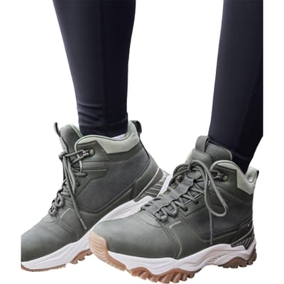 Mountain Warehouse Dames/Dames Sierra Waterdichte Wandelschoenen (Kaki Groen)