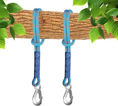Dailygoods- Schommelbevestiging 2 Stuks - Verstelbaar Touw 0,6 m